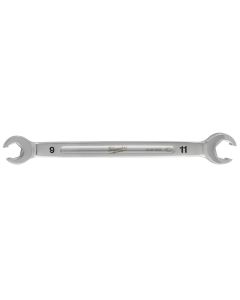 MLW45-96-8350 image(2) - Milwaukee Tool 9mm X 11mm Double End Flare Nut Wrench