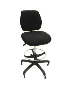 ShopSol Workbench Chair, Upholstered-Deluxe Simple Control