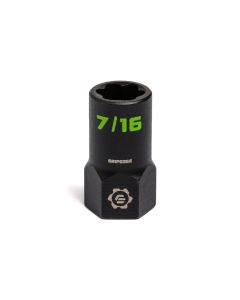 GETXAS32 image(0) - Grip Edge Tools 7/16" 1/4" Dr RPT Socket Extractor with FORS (Standard Length)