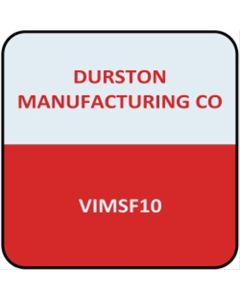 VIM Tools Stubby Flat Tip Driver 10 mm X 1.6M Blade, 1/4 Inch Square Drive