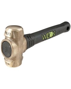 WIL90212 image(0) - Wilton 2 -1/2 Lb Head, 12" B.A.S.H Brass Hammer