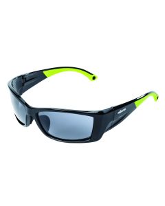 Sellstrom Safety Glasses - XP460 Series - Smoke Lens -Black/Green Frame - Sta-Clear&reg; HC/AF