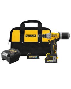 DWTDCF414GE2 image(0) - DeWalt DEWALT 20V MAX* XR Brushless Cordless 1/4" Rivet Tool Kit with DEWALT POWERSTACK