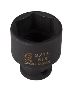 SUN818 image(0) - SUNEX SOC 9/16 1/4D IMP 6PT BLK