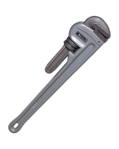KTI49118 image(1) - K Tool International Pipe Wrench 18 Inch Aluminum
