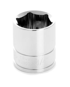 WLMW38024 image(0) - Wilmar Corp. / Performance Tool 3/8'' Dr 6pt Std. Socket 3/4"