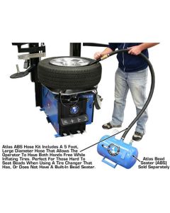 Atlas Automotive Equipment 5 Foot Extension Hose for Portable Bead Blaster