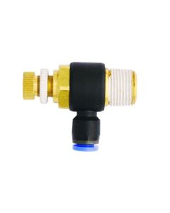 Milton Industries Flow Contr In, Tube 1/4" OD, 1/8" NPT