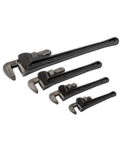 TIT21304 image(1) - TITAN 4-PC STEEL PIPE WRENCH SET
