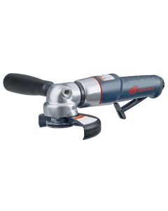 IRT3445MAX image(1) - Ingersoll Rand Air Angle Grinder/Cut-off Tool, 4.5 Inch Wheel, 12,000 RPM, 0.88 HP, 5/8 Inch-11 Thread, Rear Exhaust