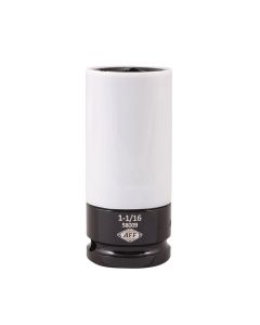 INT58009 image(0) - American Forge & Foundry Mag Wheel Protective Deep Impact Socket - 1/2" Drive - 1-1/16"