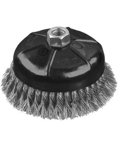 DWTDW4916 image(0) - DeWalt 4" KNOTTED CUP BRUSH