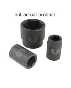SUN211MZUD image(0) - Sunex 1/2" Dr. 11mm 12 Point Deep Universal Impact Socket