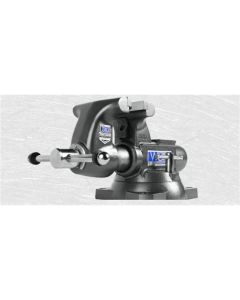 WIL28841 image(0) - Wilton 1755XC - Tradesman XC 5-1/2&rdquo; Xtreme Condition Round Channel Vise with Swivel Base