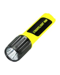 STL68602 image(0) - Streamlight 200 Lumen 4AA Lux Div 1 Flashlight - Alkaline batteries - Clam - Yellow