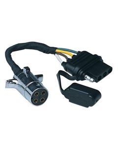 HPK47465 image(0) - Hopkins Manufacturing 4-WAY ROUND TO 4 FLAT ADAPTER