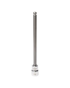 Mayhew Mayhew 1/4-Inch SAE Ball Hex Long Insert Socket Bit, 3/8-Inch Drive