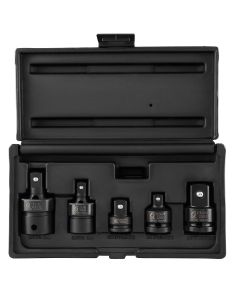 SUN3305 image(0) - SUNEX IMP SET 5PC 3/8 AND 1/2DR ADAPT AND UNIV JOINT