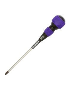 Vessel Tools No.230 Ball Grip Tang-Thru Screwdriver PH2x150
