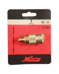 MILS786 image(1) - Milton Industries 1/4" Male Body T-Style