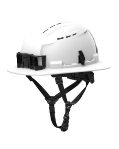MLW48-73-1650 image(0) - Milwaukee Tool BOLT White Full Brim Vented Safety Helmet &hyphen; Type 2, Class C