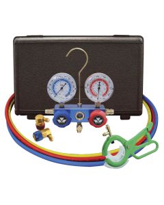 MSC89660-PRO5 image(1) - Mastercool 134a aluminum manifold gauge set /free 85530