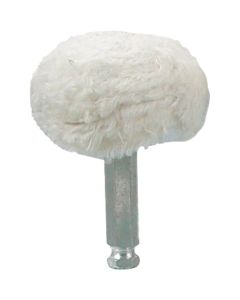 AST3059-03 image(0) - Astro Pneumatic 3" 100% COTTON MUSHROOM SHAPED BUFF