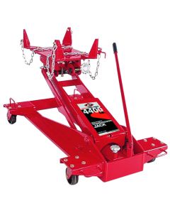 INT3180A image(0) - American Forge & Foundry Transmission Jack - Hydraulic - Floor Style - Square Style W/ Tool Trays - 4,400 Lbs. Capacity - 8.5" Min H to 34" High H - Manual Hand Pump - Heavy Duty
