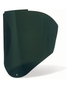 UVXS8565 image(0) - Uvex Bionic Green Shade 5 Polycarbonate Faceshield - S8565