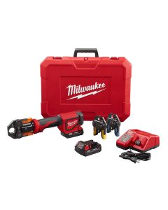 MLW2674-22P image(0) - Milwaukee Tool M18 Short Throw Press Tool Kit w/ Viega PureFlow Jaws