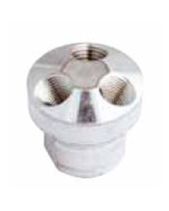 MILS685-6 image(1) - Milton Industries Air Manifold 3/8" Inlet 3 Outlets 1/4"