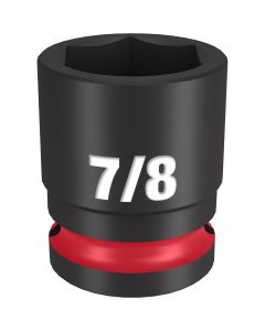 MLW49-66-6208 image(0) - Milwaukee Tool SHOCKWAVE Impact Duty 1/2"Drive 7/8" Standard 6 Point Socket