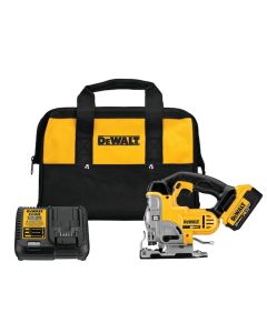 DWTDCS331M1 image(0) - DeWalt 20V MAX* Cordless Jig Saw with (1) 4.0 Ah Battery and Charger