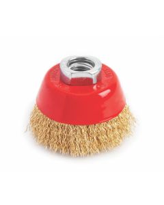 TIT22226 image(1) - Titan 2-1/2 in. Crimped Wire Cup Brush