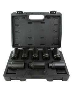 CAL966 image(1) - Horizon Tool 8-Piece 6-Point Front Axle Nut Socket Set