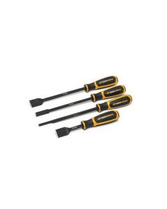 KDT84080H image(1) - GearWrench 4 Piece Dual Material Wide Scraper Set