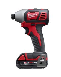 MLW2656-21 image(0) - Milwaukee Tool M18 1/4" HEX IMP DRIVER (1) BATT KIT