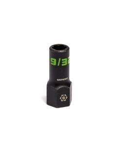 Grip Edge Tools 9/32" 1/4" Dr RPT Socket Extractor with FORS (Standard Length)