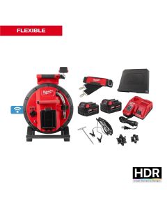 MLW3972-22 image(0) - Milwaukee Tool M18 100 Feet Flexible Modular Pipeline Inspection System