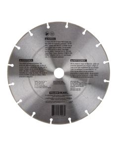 DWTDWAFV8901 image(2) - DEWALT FLEXVOLT 9 In Diamond Blade with 7/8 in Arbor (1 Pack)
