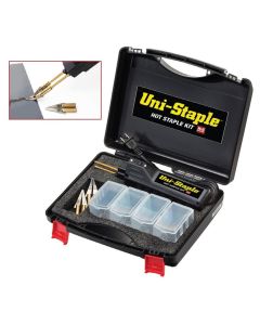 HSA8000 image(0) - H&S AutoShot Uni-8000 Hot Staple Plastic Repair Gun Kit With V-Scored Staples And 2 Knives In Case