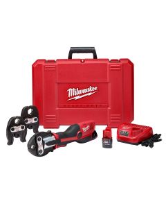 MLW2473-22 image(0) - Milwaukee Tool M12 FORCE LOGIC Press Tool Kit with Jaws
