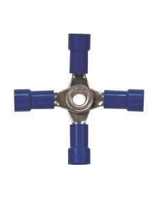 JTT2265H image(0) - The Best Connection 22-18 4 Way Connector Red