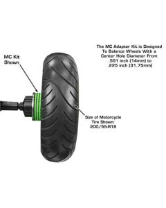 ATEATWB-MCKIT image(5) - Atlas Equipment Wheel Balancer Motorcycle Adapter Kit (Standard Size)