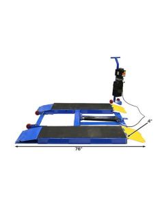 ATEATTD-LR06 image(4) - Atlas Automotive Equipment LR06 Portable Low Rise Scissor Lift 6000 lb. Capacity (WILL CALL)