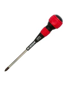 VES220P1100 image(0) - Vessel Tools No.220 Ball Grip Screwdriver PH1x100