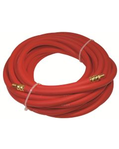 K Tool International Air Hose Rubber 3/8 Inch x 50 Feet - 1/4 Inch MNPT