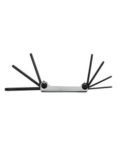 EKL22571 image(0) - Eklind Tool Company TORX KEY SET 7 PC FOLDING T10 - T40