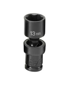 GRE913UMS image(0) - Grey Pneumatic 1/4" Surface Drive x 13mm Standard Universal Socket