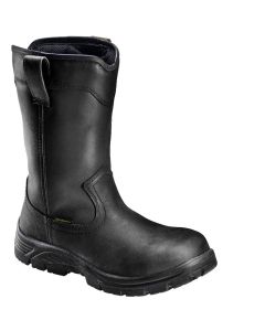 FSIA7847-8.5W image(0) - Avenger Framer Wellington Series - Men's Boots - Composite Toe - IC|EH|SR - Black/Black - Size: 8.5W